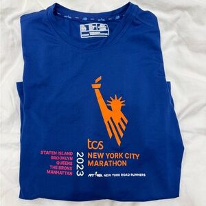New Balance Blue NYC Marathon Tee